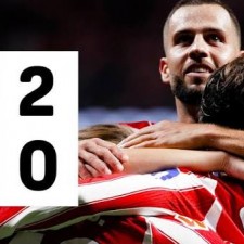 Atlético Madrid 2-0 Málaga CF